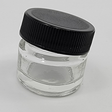 Load image into Gallery viewer, Custom Glass Jars - 5ml - Black Lid
